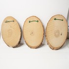 Vintage 3 Children s Nursery Rhymes On Wood Plaques With Tree Bark Wall Art Vtg