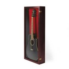 Acoustic Guitar Display Case  Guitar Display Wall Case Hardwood   Acrylic Case