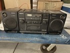 Vintage Sony Cfd-440 Boombox     Cd  Dual Cassette  Am fm Radio  Mega Bass 