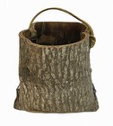 Handmade Native American Style Rustic Bark Gathering Basket
