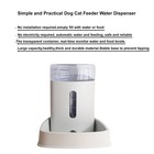 Dog Cat  Water Dispenser Large Capacity Auto Refill Dog Cat  Water Bowl Pet Feed