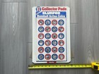 1984 Slurpee Baseball Action Coins Original Promo Sign With 25 Sheets Ripken
