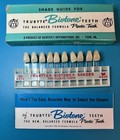 Vintage Set2 Dentocillin Dental Shade Guide Denture Teeth Lab Dentsply Trubyte