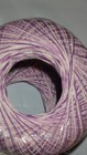 2 Balls  South Maid Crochet Cotton Thread  Size 10  300 Yds  Shaded Purples