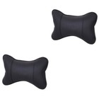  2 Pieces Breathable Pillow Travel Car For Passenger Seat Neck Guard
