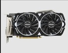 Msi Radeon Rx 570 Armor Oc 8gb Gddr5 Graphics Card - Cleaned  Tested   Working