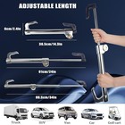 Steering Wheel Brake Lock Anti-theft Retractable Car Clutch Pedal Lock W  2 Keys