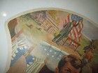 Vtg Hand Held Advertising Fan  Midland Improvement Co  Wisc - Boy   Us History