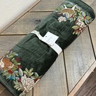 Pottery Barn 12 Days Of Christmas Velvet Table Runner 18    X 108      Green Holiday