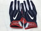 Nike Nfl New England Patriots Superbad 4 Football Gloves  427-422