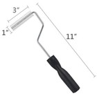 Fiberglass Roller Tools Kit  3pcs Fiberglass Resin Laminating Bubble Roller Set