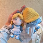 Authentic  Disneyland Alice In Wonderland 75th Anniversary Plush Keychain Hkdl