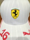 Scuderia Ferrari Lewis Hamilton Miami Gp 2026 Replica Hat White F1 Racing Cap