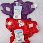 Rumparooz Cloth Diaper Covers 2pk Newborn Orchid   Crimson Adjustable Waterproof