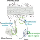 12ft 60leds Led Vanity Mirror Lights Kit Dimmable Hollywood Style Makeup Lights
