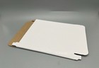50 Pcs White Corrugated Cardboard Cd Craft Mailer  5 5 x5 0 x0 5   Sturdy  Js87