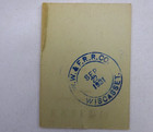1931 Pupil School Ticket Wiscasset  Waterville   Farminton Railway Co Railroad