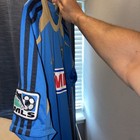 Philadelphia Union Adidas Mls Soccer Jersey Men   s M Light Blue Climacool Bimbo