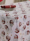 New  Colordrift Water Repellent Tablecloth - Christmas Santa Claus 60  X 104 