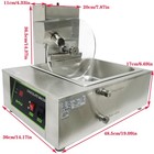 Electric Chocolate Melting Machine 7l Chocolate Temper Maker Digital Display110v