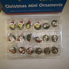 Looney Tunes Christmas Mini Ornaments Set Of 18   New Sealed  