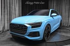 2019 Audi Q8 Quattro Prestige 55 Tfsi Baby Blue Wrap   Calipers Lowering