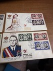 Monaco Emission Du Marriage Grace Kelly Rainer First Day Cover Set Of 4