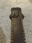 Vintage Handmade Leather Sword Knife Sheath Holder