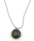 Tree Of Life Floating Charm Locket Necklace Stainless Steel Memory Pendant 24 