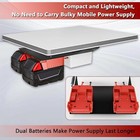 Starlink Mini Battery Adapter For Milwaukee Battery  Starlink Mini Battery Pack