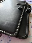 Coach Black Leather Agenda Planner