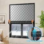 1p Thermal Window Insulation Film No-drill Self-adhesive Cold Blocking Cover