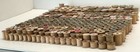 Lot Of 272 Vtg Empty Wooden Sewing Thread Spools Mixed Brands Sizes S-m