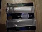 Tall Shot Glasses Lot Of 4