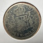 1815 Ng M Guatemala 1 Real Ferdinand Vii Rare Spain Colonial Silver Coin -km 66