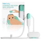 Baby Shower Head Flow Control Sprayer Scrubber Brush Bath For Kids