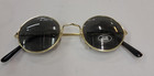 Ozzy Osbourne Style Sunglasses New Uv Protected John Lennon Black Sabbath Gold