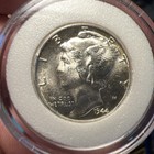 1944 D Fb Dime  