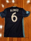 Seattle Sounders Fc Pacific Blue Jersey Adidas Adizero Alonso Sz Med Mls 2015-16
