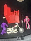 Derry Daring Doll   Motorcycle 1975 Rare Vintage Toy Set By Ideal Evel Knievel