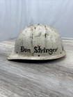 Vintage Jackson Products Sc-1 Safety Hard Hat Fiberglass With Cool Stickers 