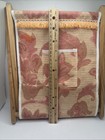 Floral Folding Sewing Knitting Basket Stand-up Yarn Bag Caddy