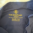 Bsa Cub Scouts Shirt Youth Small Blue Uniform Short Sleeve Pre-owned