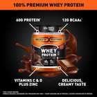 100  Whey  Premium Protein Powder  Chocolate  1 78lbs