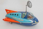 Rare 1960s  Japan  Pale Blue Sonicon Rocket  Boxed