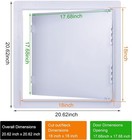 Plumbing Access Panel For Drywall 18 X 18 Inch Plastic Access Door