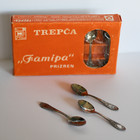 Vintage Famipa    trep  a    Teaspoons Set     Prizren     Original Box