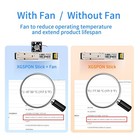 Xgspon Onu Stick With Fan   8311 Firmware  10g Sfp For Mikrotik  Ubiquiti   More