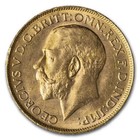 1918-p Australia Gold Sovereign George V Bu