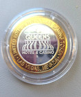 Four Queens Limited Edition Clad Silver Strike  10 Gaming Token Ace Of Hearts